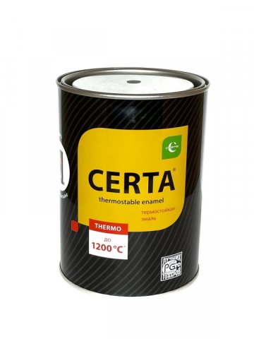 Термостойкая краска церта серая до 400 °c 0,8 кг – 3 шт