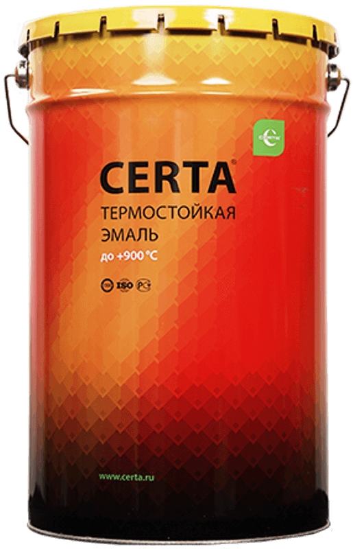 Купить термостойкую антикоррозийную краску «Церта+900°С»